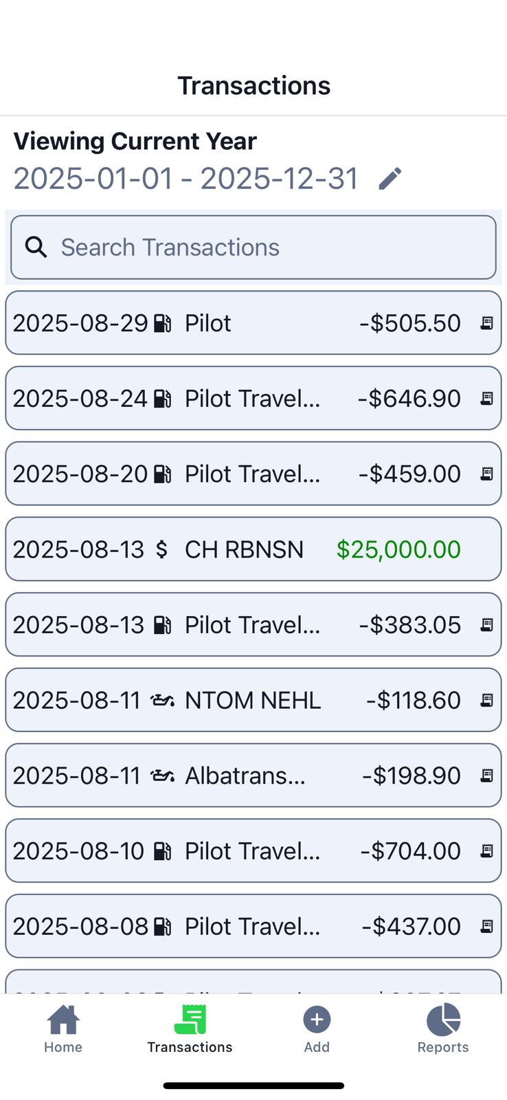 ExpenTra App Screenshot
